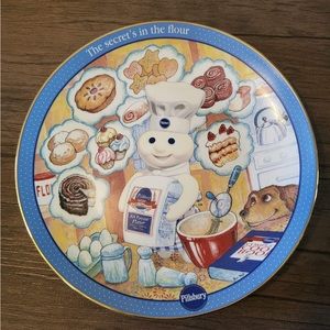 Pillsbury Doughboy Collectors Plate Flour Power